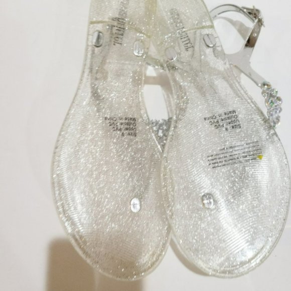 Olivia Miller Ionicca Jelly Sandals -9 - Picture 2 of 4